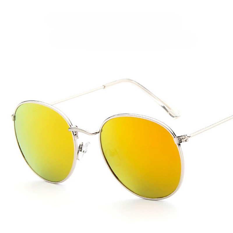 Wholesale PC Round Frame Color Film Sunglasses